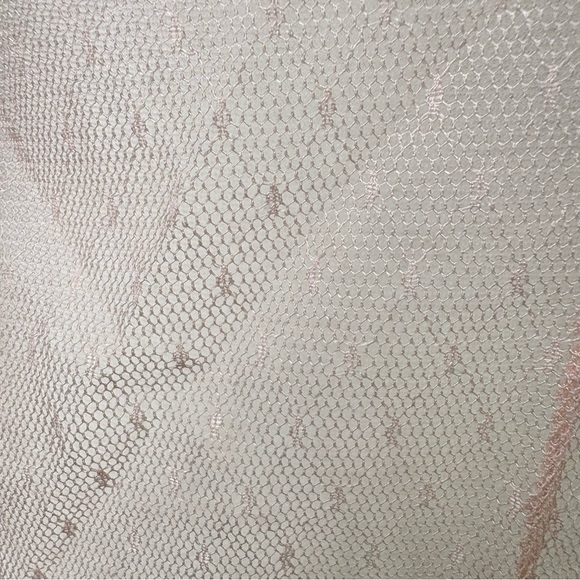 Vintage USA Y2K Babydoll Coquette Mesh Lace Camisole Teddy Chemise Top Peignoir - Picture 13 of 16